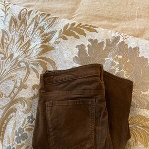 Kut from the Kloth Dark  Brown Diana Corduroy Pants